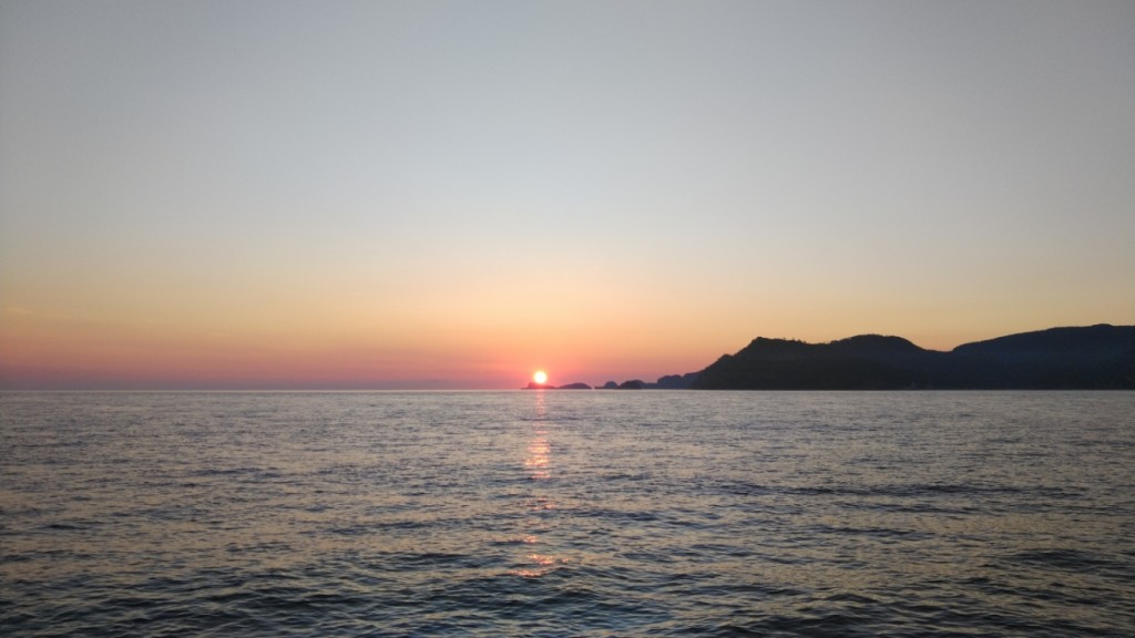 ２０２５年朝焼け